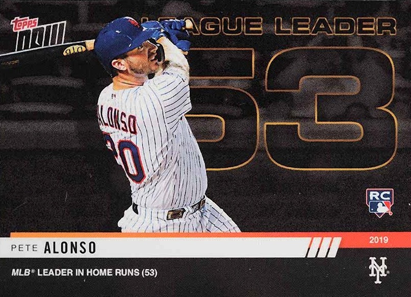 2019 Topps Now Pete Alonso #930 Baseball Card