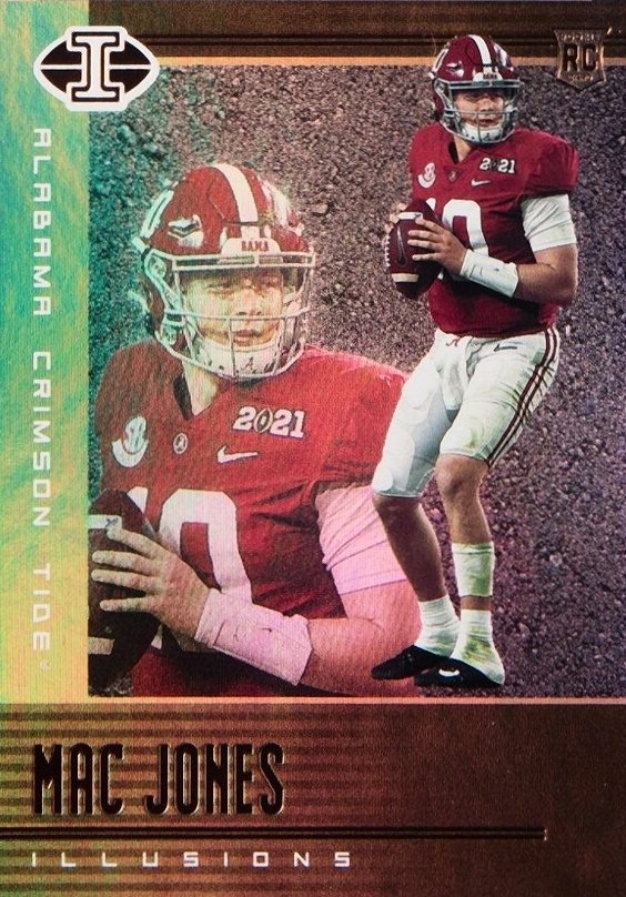 2021 Panini Chronicles Draft Picks Mac Jones #109 Football Card