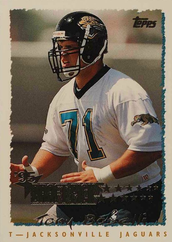 1995 Topps Tony Boselli #222 Football Card