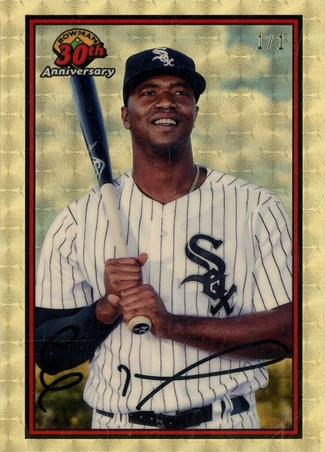 2019 Bowman 30th Anniversary Chrome Eloy Jimenez #EJ Baseball Card