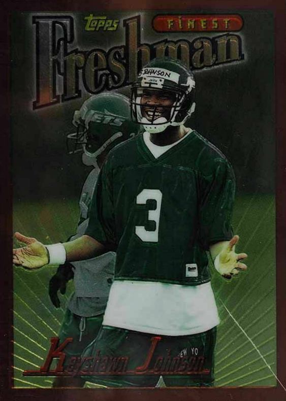 1996 Finest Keyshawn Johnson #225 Football Card