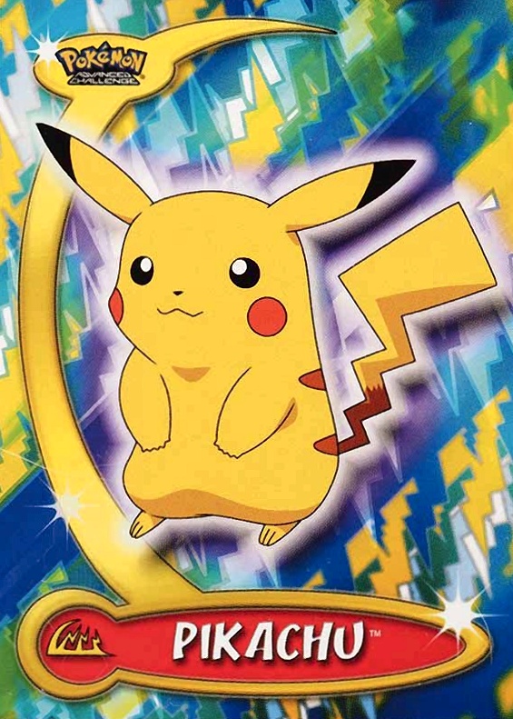 2004 Topps Pokemon Advanced Challenge Pikachu #53 TCG Card