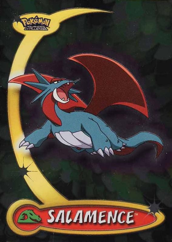 2004 Topps Pokemon Advanced Challenge Salamence #59 TCG Card