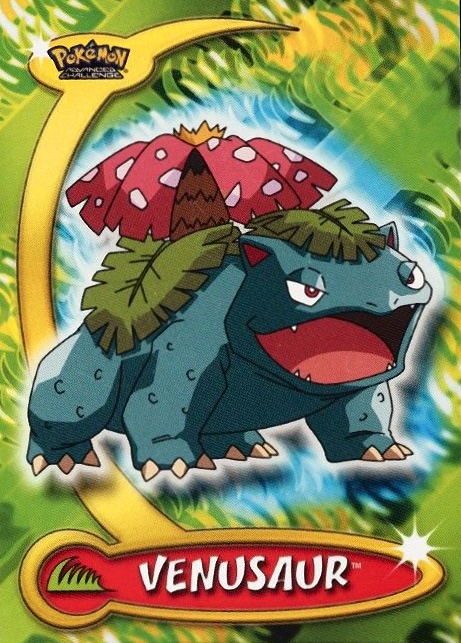 2004 Topps Pokemon Advanced Challenge Venusaur #81 TCG Card