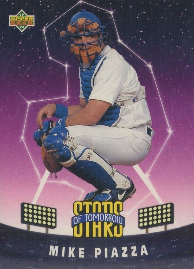 1993 Upper Deck Fun Packs Mike Piazza #6 Baseball Card