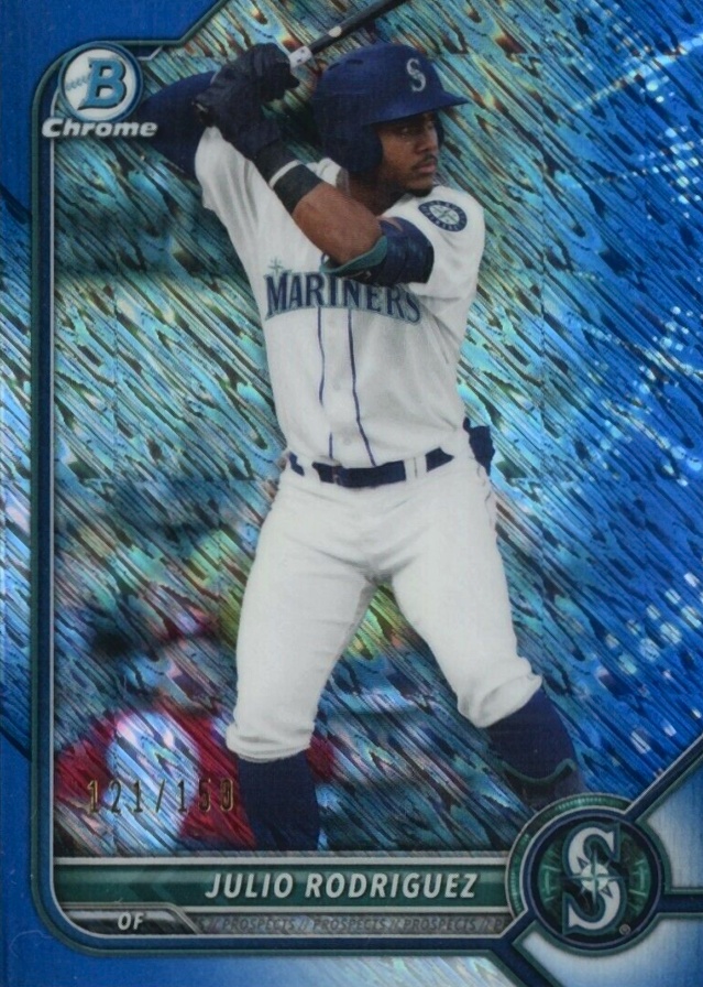 2022 Bowman Chrome Prospects Julio Rodriguez #BCP45 Baseball Card