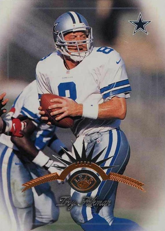 1997 Leaf Troy Aikman #5 Football Card