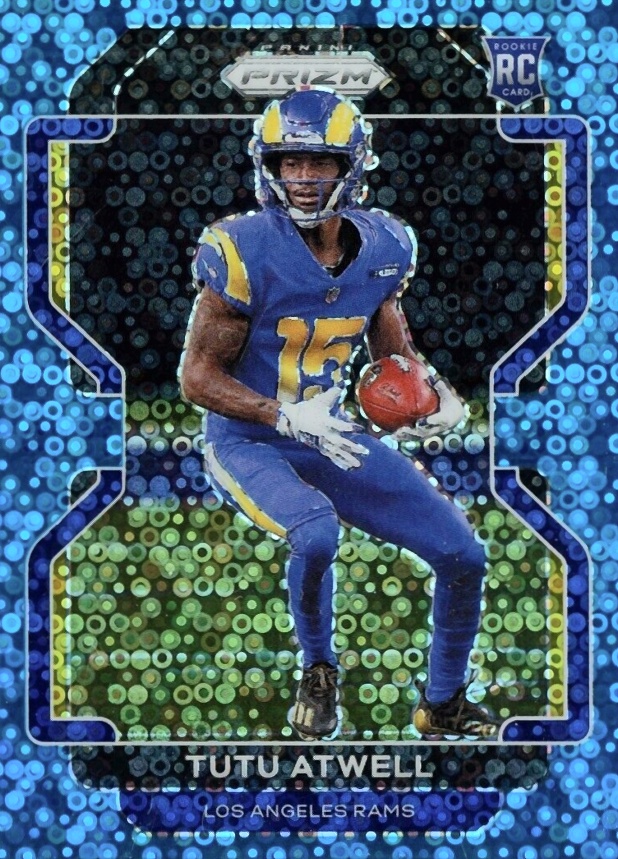 2021 Panini Prizm Tutu Atwell #350 Football Card