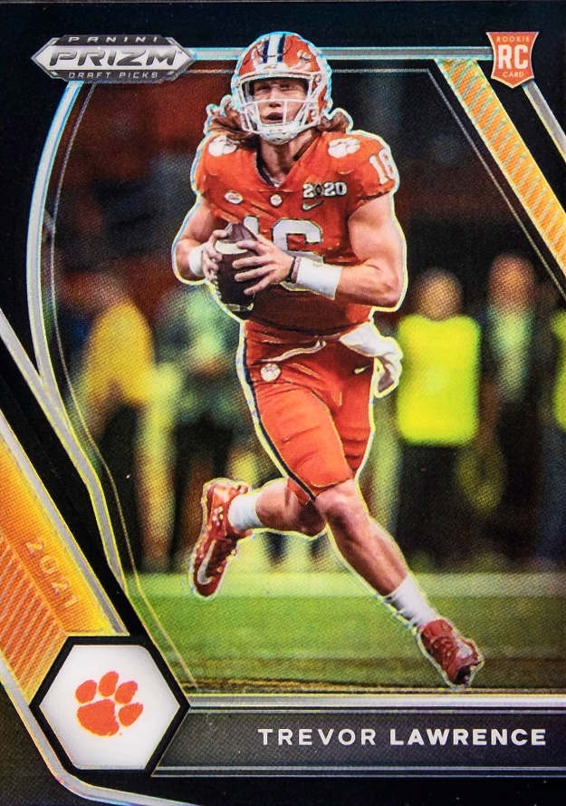 2021 Panini Prizm Draft Picks Trevor Lawrence #106 Football Card