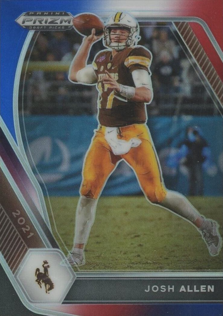 2021 Panini Prizm Draft Picks Josh Allen #4 Football Card