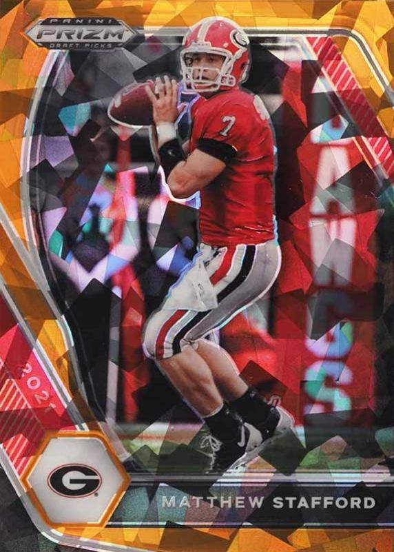 2021 Panini Prizm Draft Picks Matthew Stafford #19 Football Card