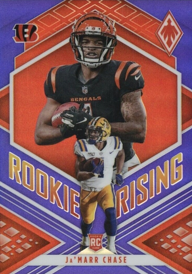 2021 Panini Phoenix Rookie Rising Ja'Marr Chase #RIS-5 Football Card