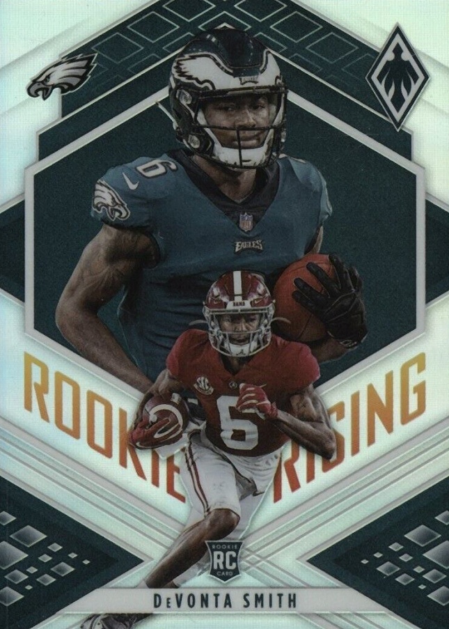 2021 Panini Phoenix Rookie Rising Devonta Smith #RIS-7 Football Card