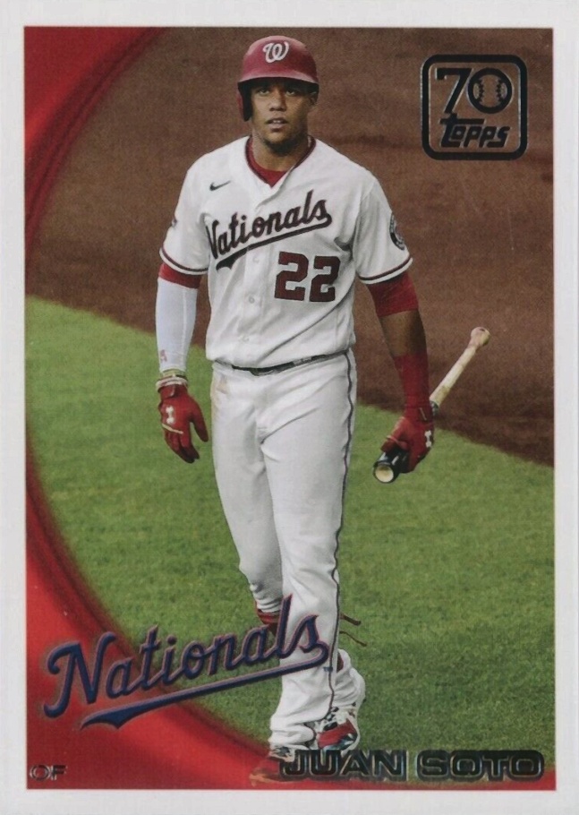 2021 Topps 70 Years of Topps Baseball Juan Soto #60 Baseball Card