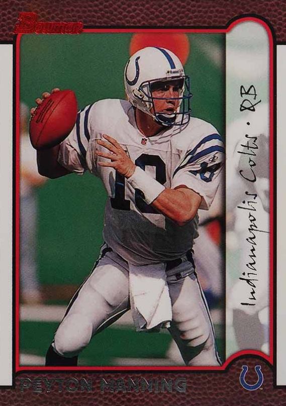 1999 Bowman Peyton Manning #70 Football Card