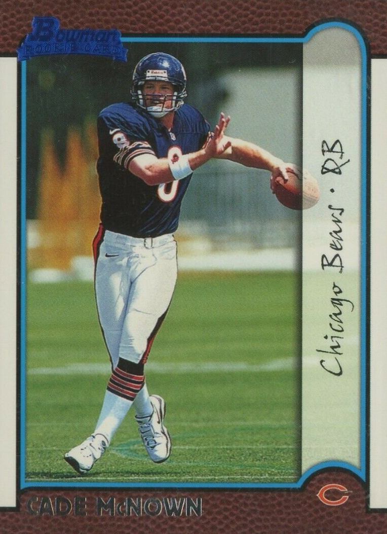 1999 Bowman Cade McNown #155 Football Card