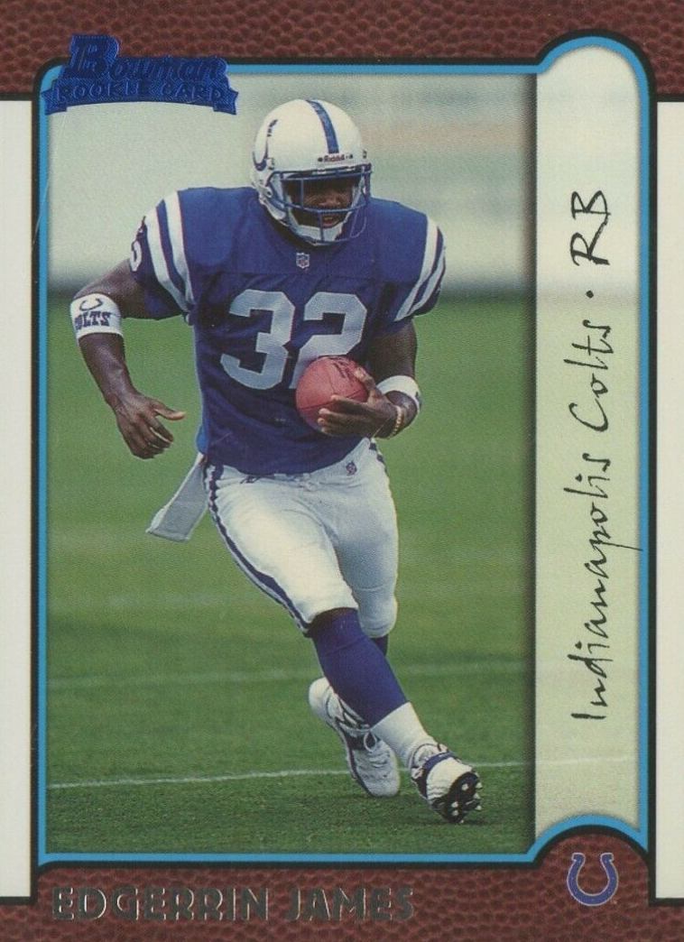 1999 Bowman Edgerrin James #161 Football Card