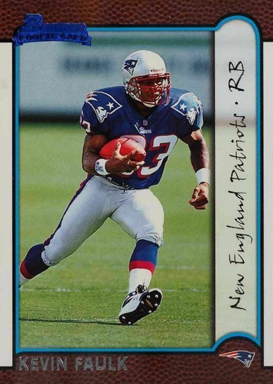 1999 Bowman Kevin Faulk #167 Football Card