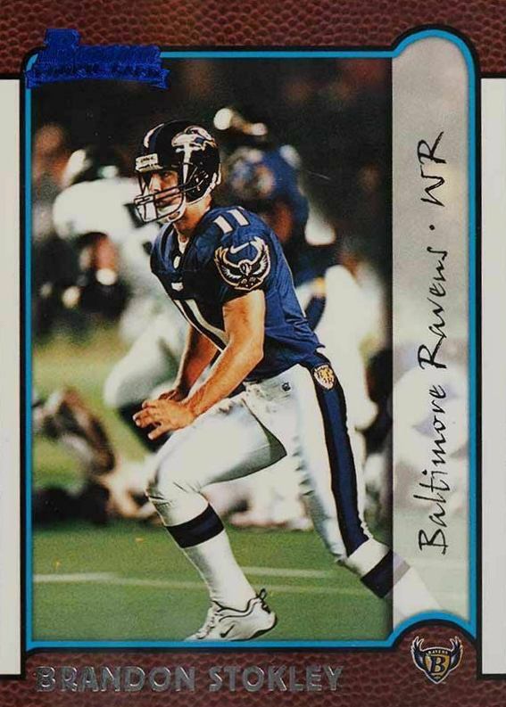 1999 Bowman Brandon Stokley #185 Football Card