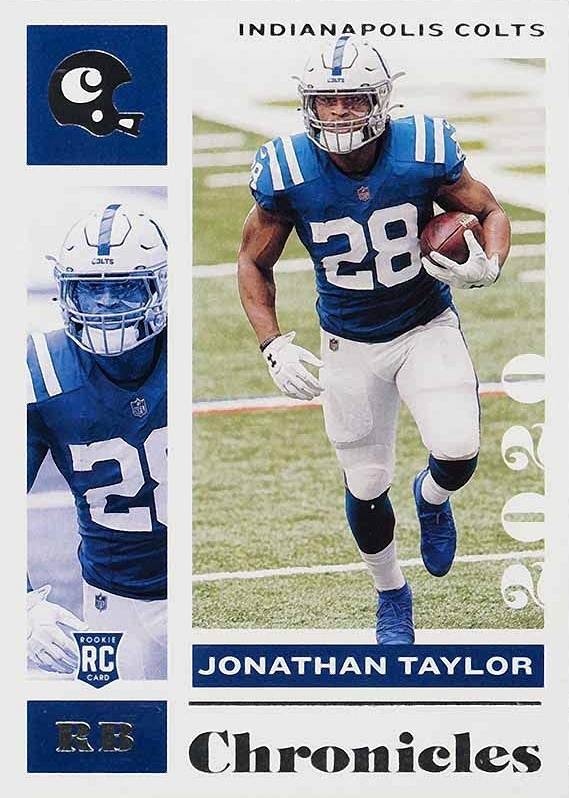 2020 Panini Chronicles  Jonathan Taylor #42 Football Card