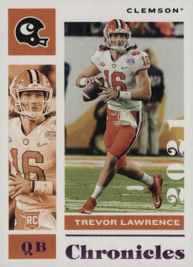 2021 Panini Chronicles Draft Picks Trevor Lawrence #1 Football Card