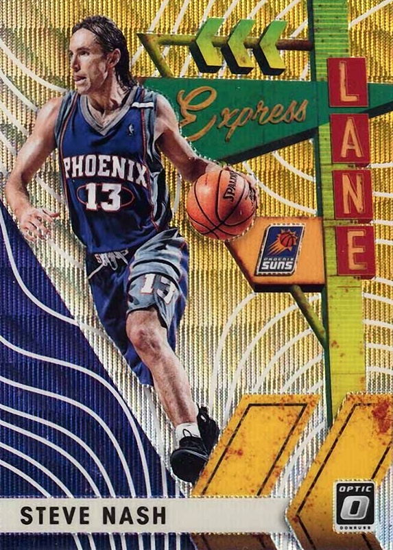 2019 Panini Donruss Optic Express Lane Steve Nash #10 Basketball Card