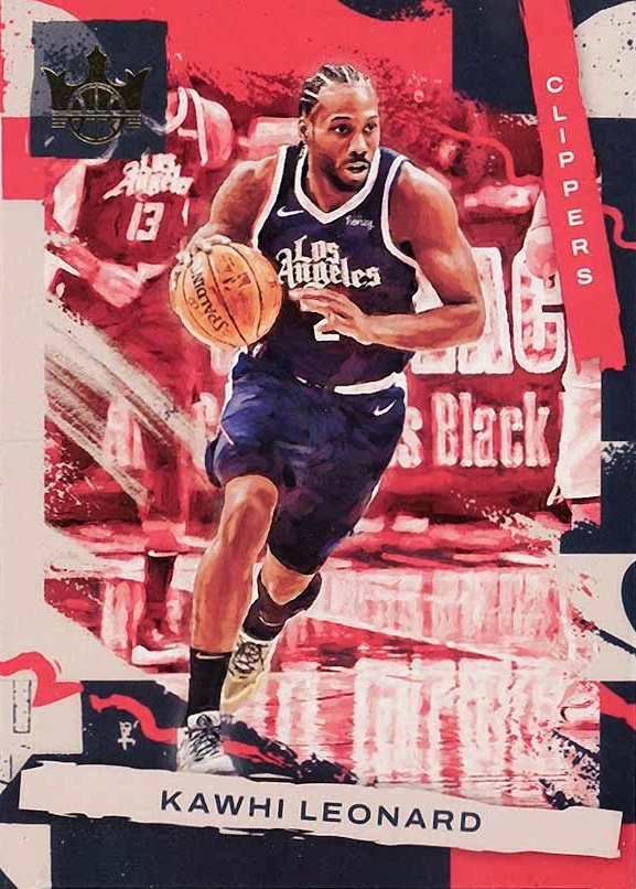 2021 Panini Court Kings Kawhi Leonard #53 Basketball Card