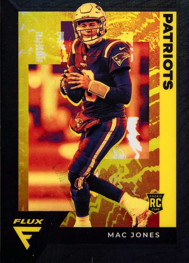 2021 Panini Chronicles Flux Rookies Mac Jones #FX5 Football Card