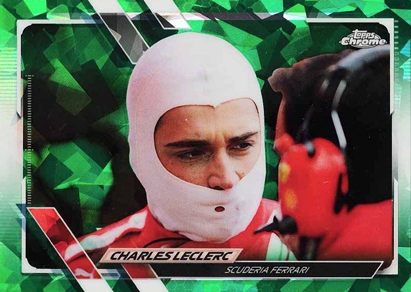 2021  Topps Chrome Formula 1 Sapphire Edition Charles Leclerc #25 Other Sports Card