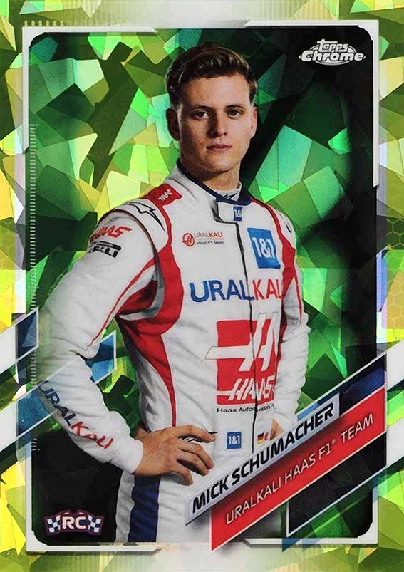 2021  Topps Chrome Formula 1 Sapphire Edition Mick Schumacher #17 Other Sports Card