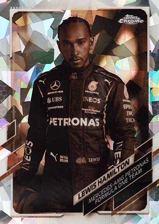 2021  Topps Chrome Formula 1 Sapphire Edition Lewis Hamilton #1 Other Sports Card