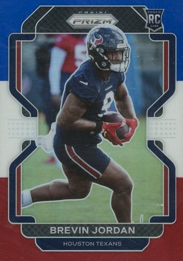 2021 Panini Prizm Brevin Jordan #417 Football Card