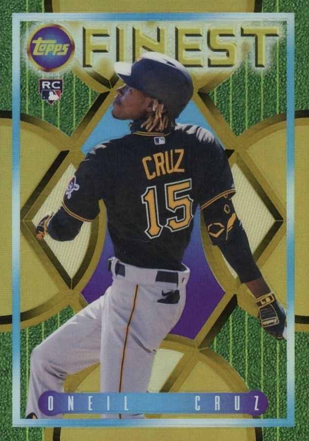 2022 Topps Finest Flashbacks Oneil Cruz #11 Baseball Card