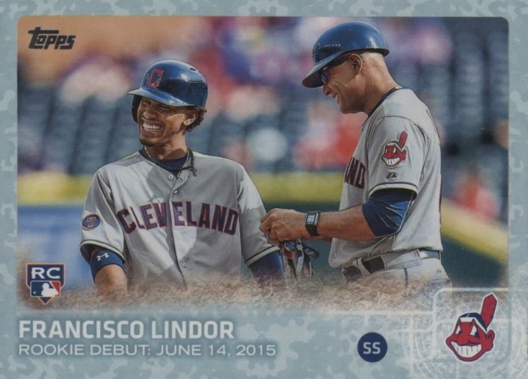 2015 Topps Update Francisco Lindor #US286 Baseball Card