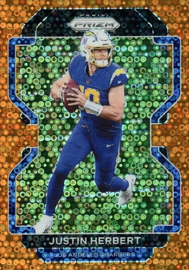 2021 Panini Prizm Justin Herbert #169 Football Card