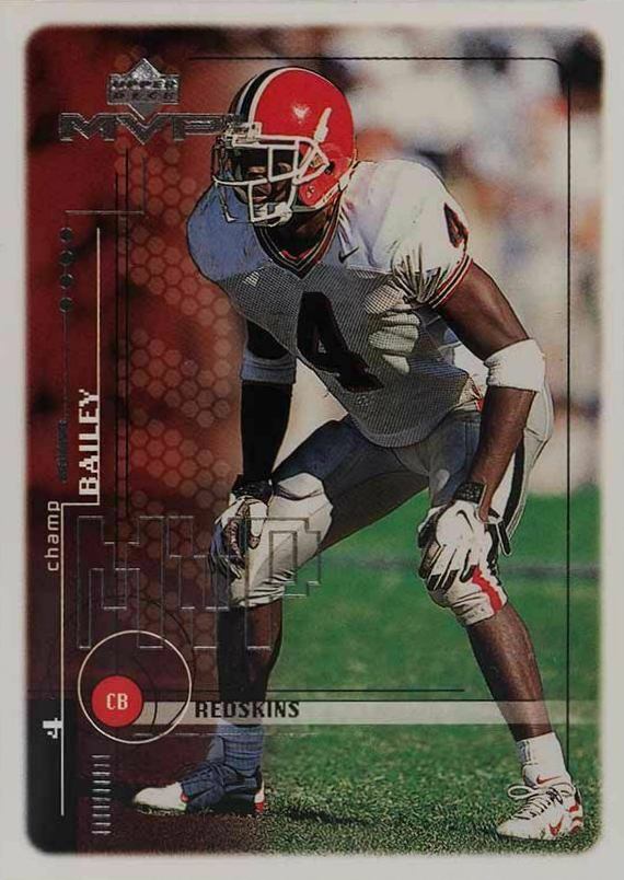 1999 Upper Deck MVP Champ Bailey #210 Football Card