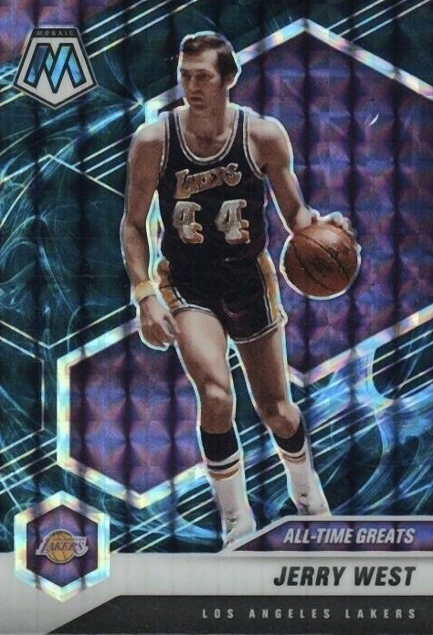 2020  Panini Mosaic Jerry West #293 Basketball Card