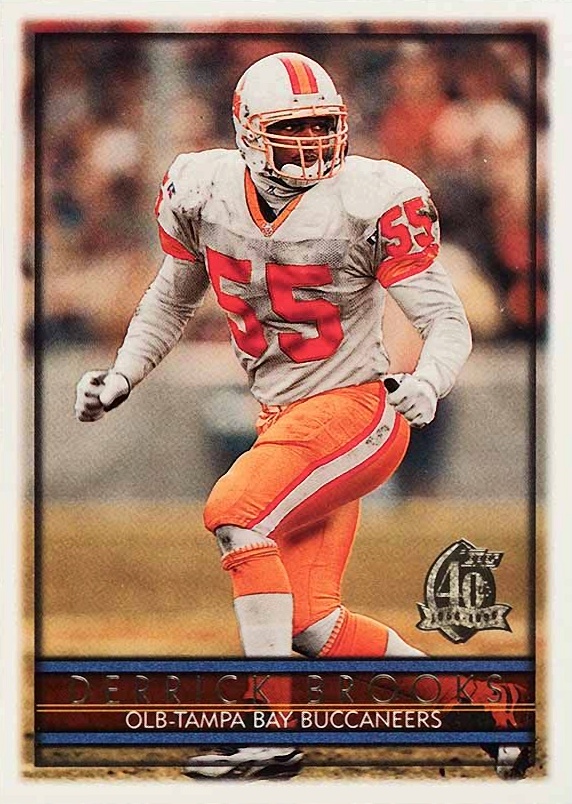 1996 Topps Derrick Brooks #194 Football Card