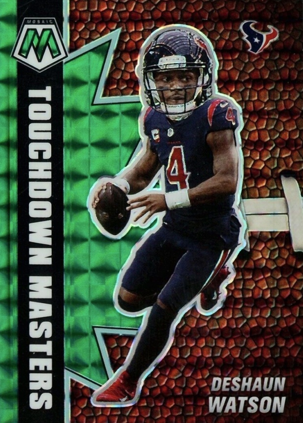 2021 Panini Mosaic Touchdown Masters Deshaun Watson #TM-17 Football Card