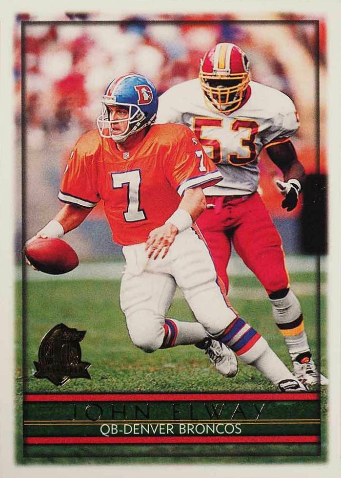 1996 Topps John Elway #320 Football Card