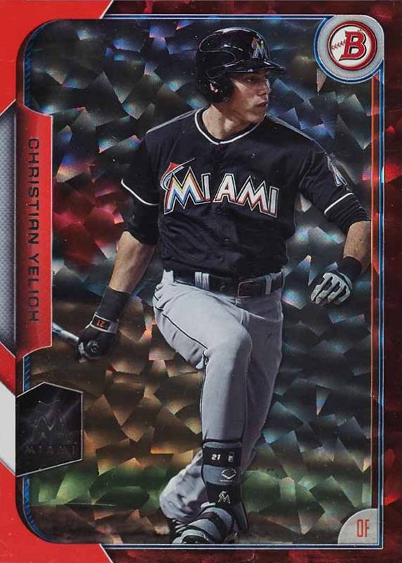 2015 Bowman Christian Yelich #22 Baseball Card