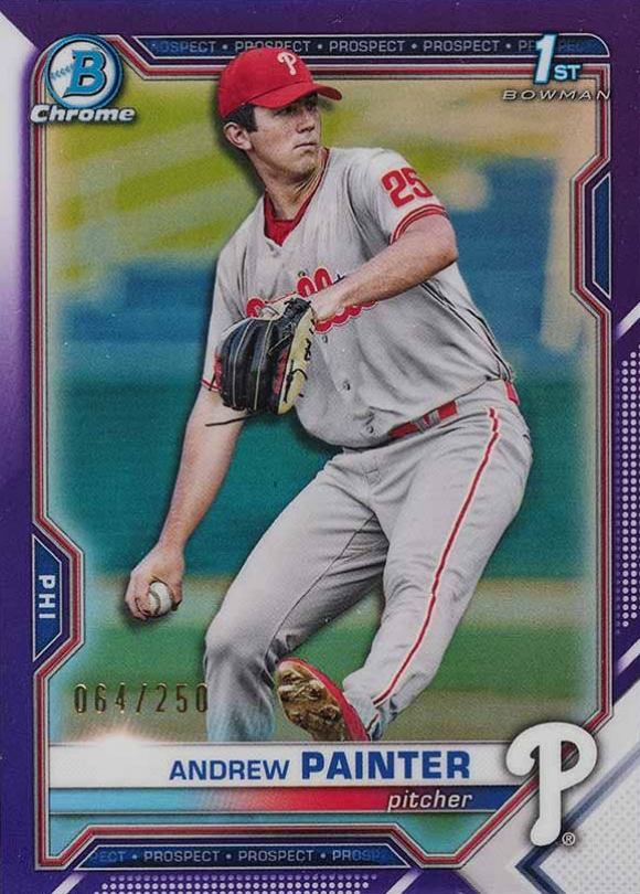 2021 Bowman Draft Andrew Painter #BDC10 Baseball Card