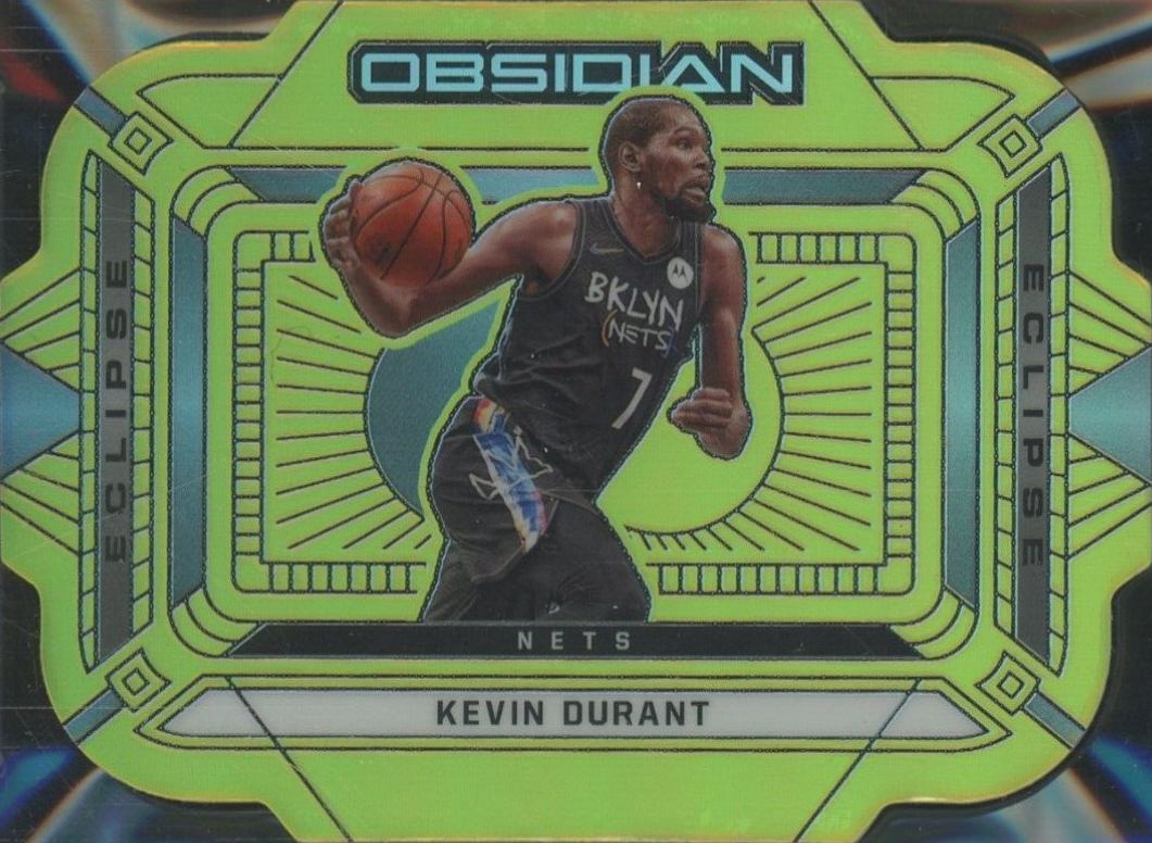 2020 Panini Obsidian Eclipse Kevin Durant #33 Basketball Card