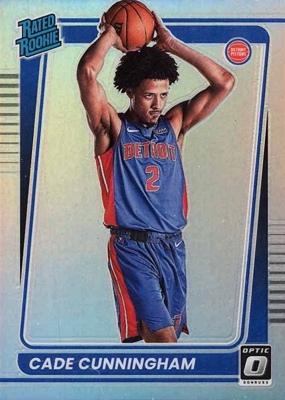 2021 Panini Donruss Optic Cade Cunningham #161 Basketball Card