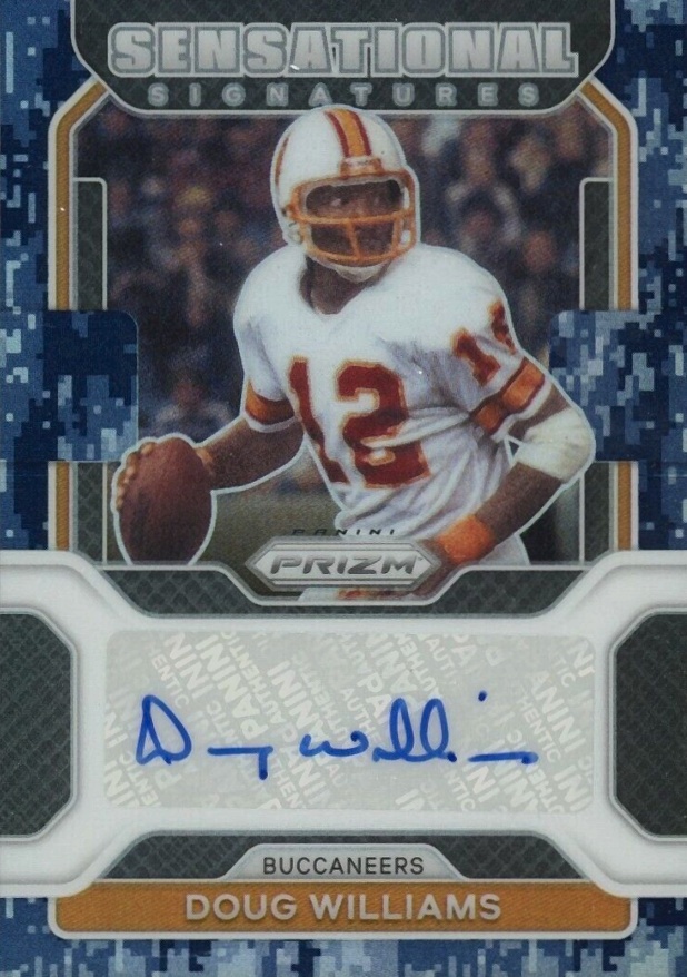 2021 Panini Prizm Sensational Signatures Doug Williams #SSDWI Football Card