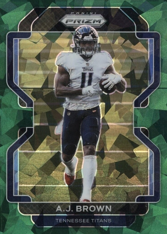 2021 Panini Prizm A.J. Brown #1 Football Card