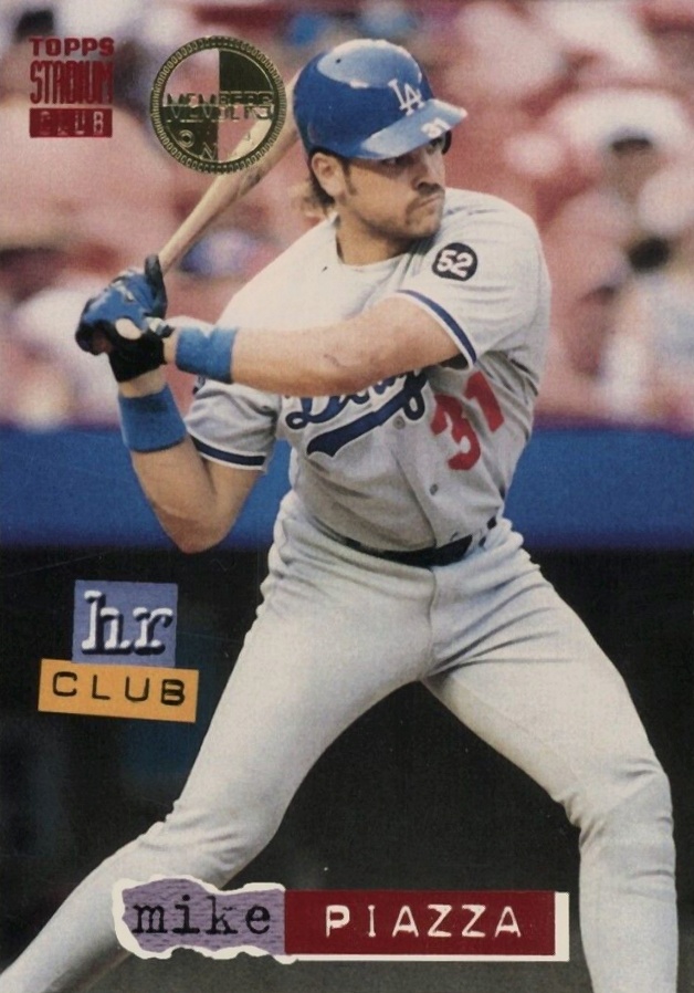 1994 Stadium Club Mike Piazza #266 Baseball Card