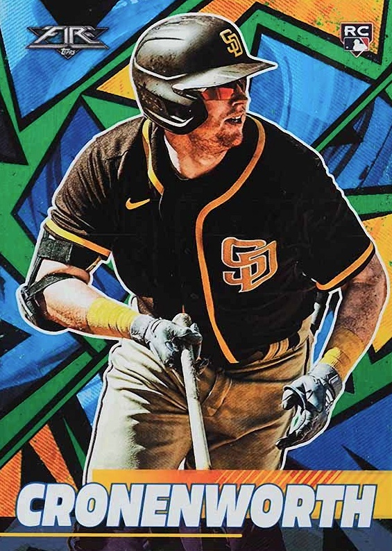 2021 Topps Fire Jake Cronenworth #70 Baseball Card