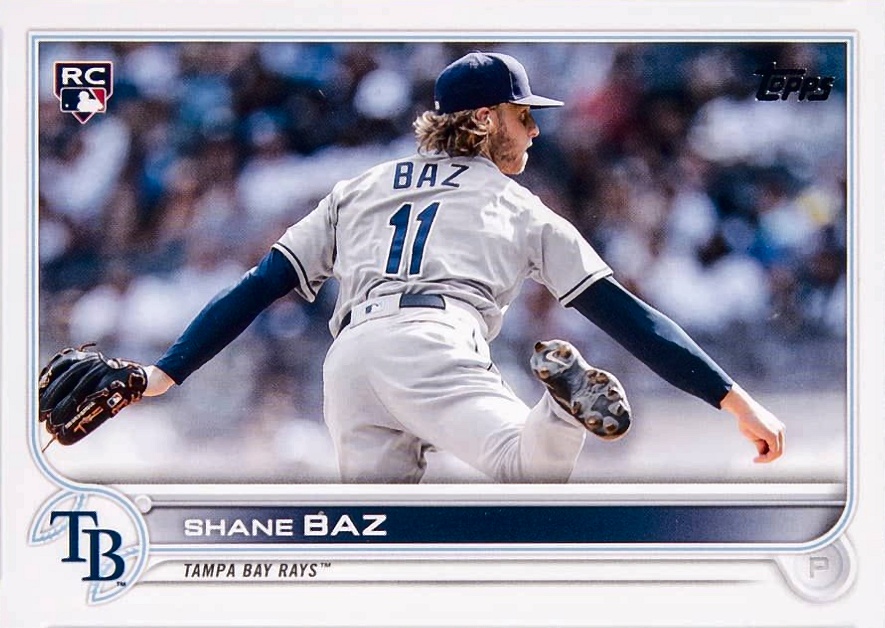 2022 Topps Complete Set Shane Baz #421 Baseball Card