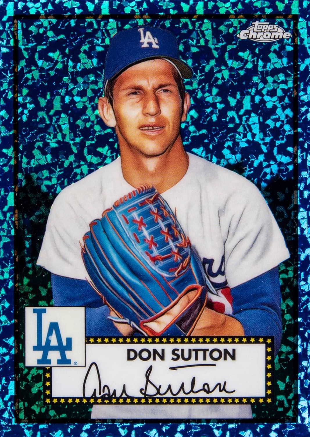 2021 Topps Chrome Platinum Anniversary Don Sutton #674 Baseball Card